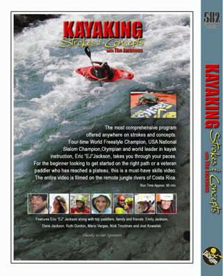 Dvd: KAYAKING 2008 Strokes & Concepts (ukázky a návrhy)